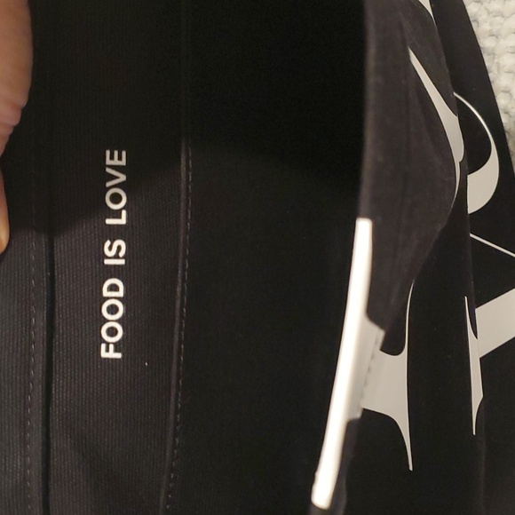 Michael Kors Watch Hunger Stop LOVE Tote bag Canvas black - Picture 4 of 15